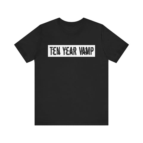 Ten Year Vamp Retro Bumpersticker Band Tee | Unisex