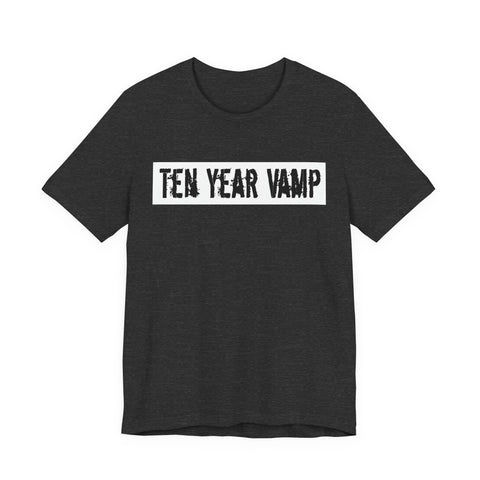 Ten Year Vamp Retro Bumpersticker Band Tee | Unisex
