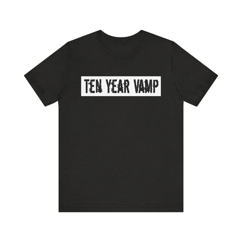 Ten Year Vamp Retro Bumpersticker Band Tee | Unisex