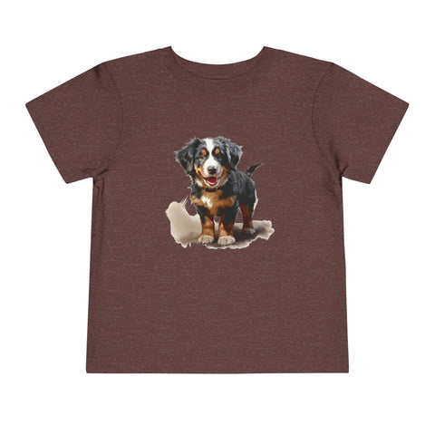 Toddler Short Sleeve Puppy Tee