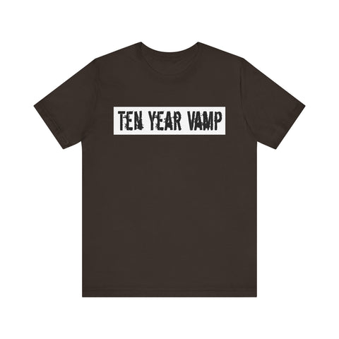 Ten Year Vamp Retro Bumpersticker Band Tee | Unisex