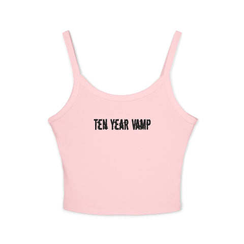Ten Year Vamp Spaghetti Strap Tank Top