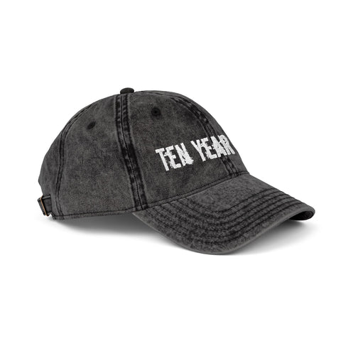 Ten Year Vamp Vintage Embroidered Cap