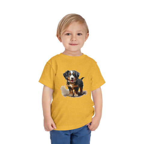 Toddler Short Sleeve Puppy Tee
