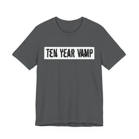 Ten Year Vamp Retro Bumpersticker Band Tee | Unisex