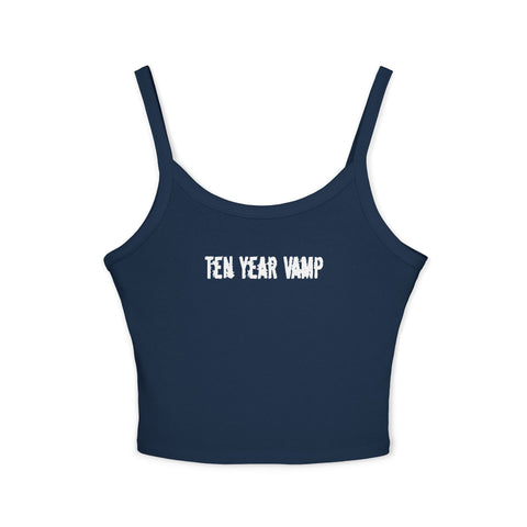 Ten Year Vamp Spaghetti Strap Tank Top