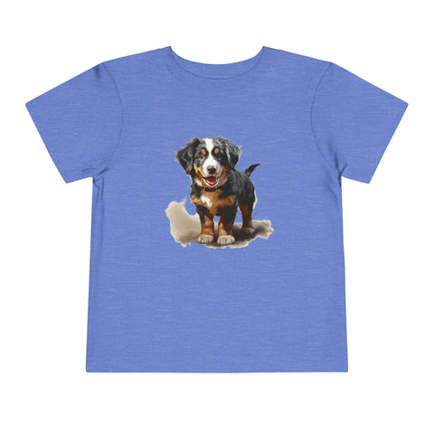 Toddler Short Sleeve Puppy Tee