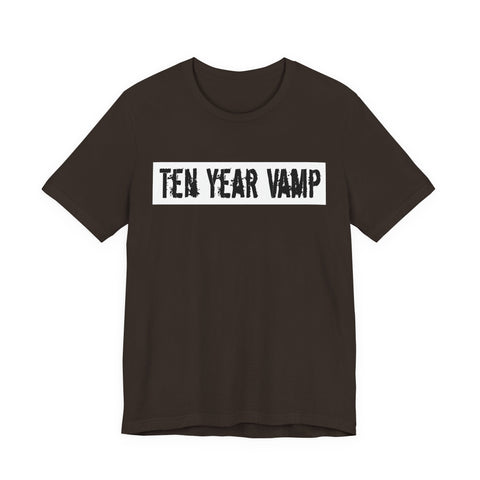 Ten Year Vamp Retro Bumpersticker Band Tee | Unisex