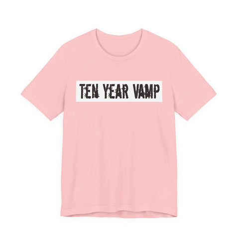 Ten Year Vamp Retro Bumpersticker Band Tee | Unisex
