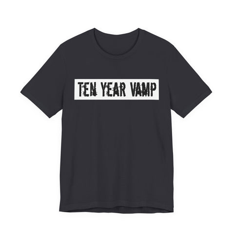 Ten Year Vamp Retro Bumpersticker Band Tee | Unisex