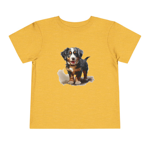 Toddler Short Sleeve Puppy Tee