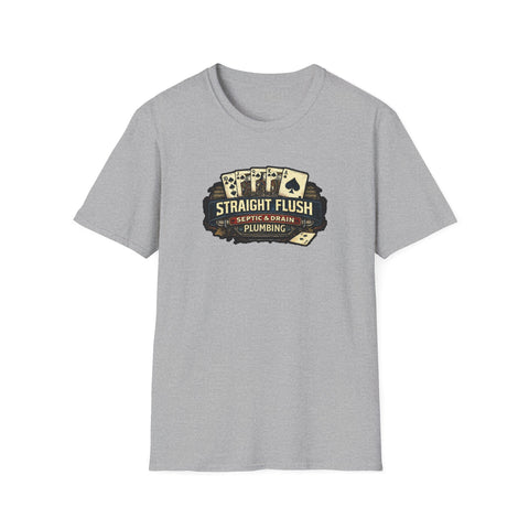 Straight Flush Plumbing T-Shirt