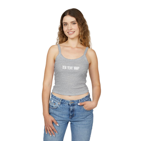 Ten Year Vamp Spaghetti Strap Tank Top