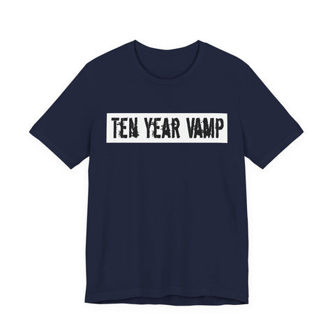 Ten Year Vamp Retro Bumpersticker Band Tee | Unisex
