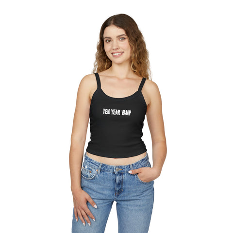 Ten Year Vamp Spaghetti Strap Tank Top