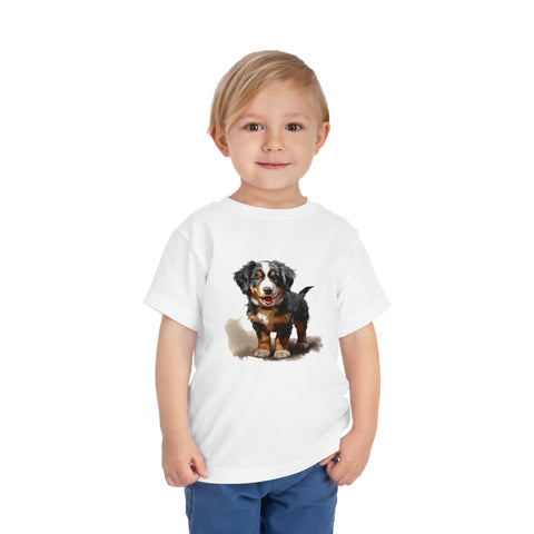 Toddler Short Sleeve Puppy Tee