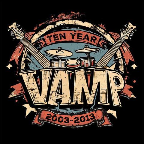 Vintage Ten Year VAMP Graphic Unisex Softstyle T-Shirt - 2025 Design!
