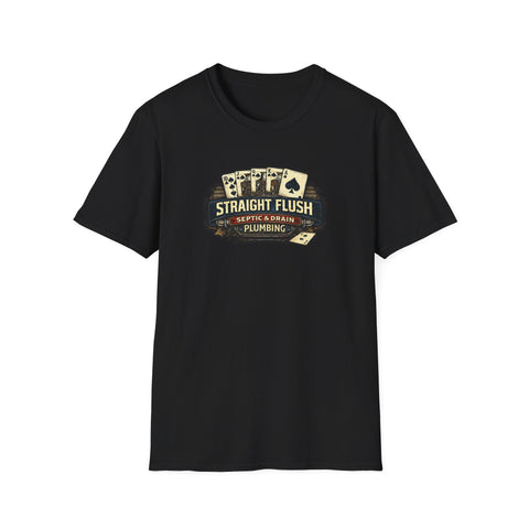 Straight Flush Plumbing T-Shirt