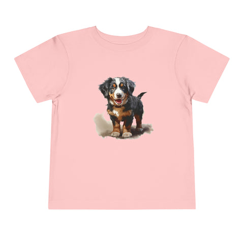Toddler Short Sleeve Puppy Tee