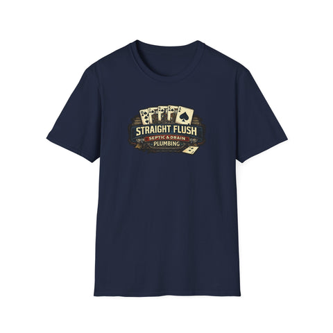 Straight Flush Plumbing T-Shirt