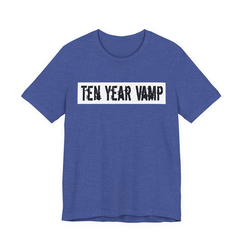 Ten Year Vamp Retro Bumpersticker Band Tee | Unisex