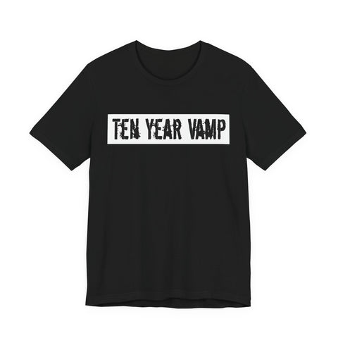 Ten Year Vamp Retro Bumpersticker Band Tee | Unisex