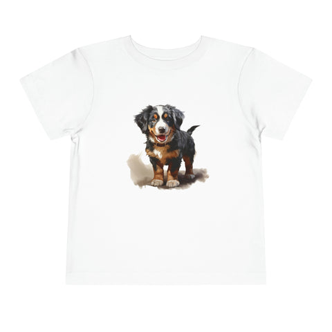 Toddler Short Sleeve Puppy Tee
