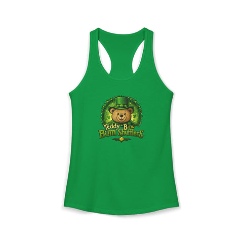 Women's Teddy B and the Bum Shufflers Green Shirt