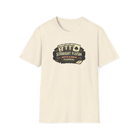 Straight Flush Plumbing T-Shirt