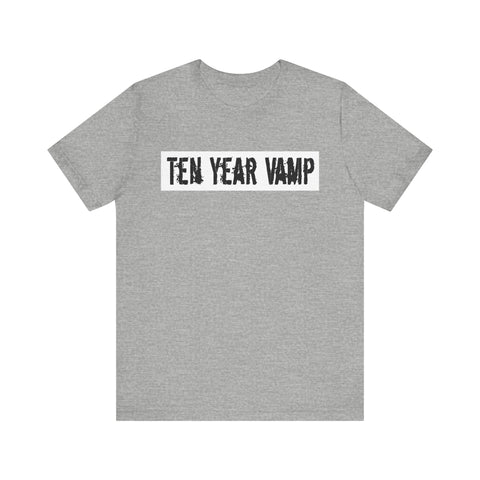 Ten Year Vamp Retro Bumpersticker Band Tee | Unisex