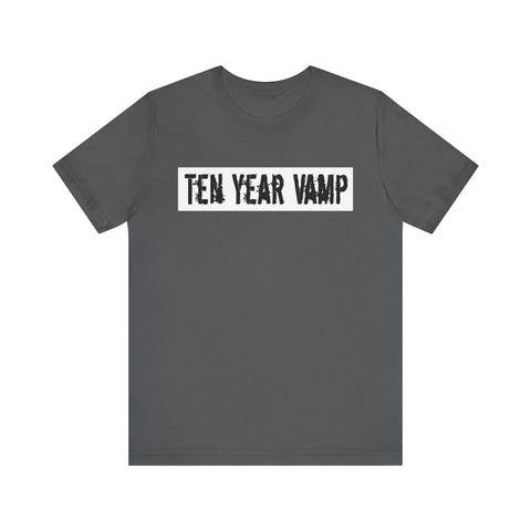 Ten Year Vamp Retro Bumpersticker Band Tee | Unisex