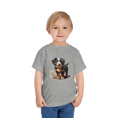 Toddler Short Sleeve Puppy Tee