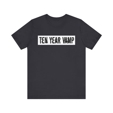 Ten Year Vamp Retro Bumpersticker Band Tee | Unisex
