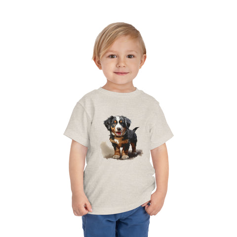 Toddler Short Sleeve Puppy Tee