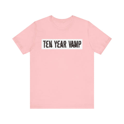 Ten Year Vamp Retro Bumpersticker Band Tee | Unisex
