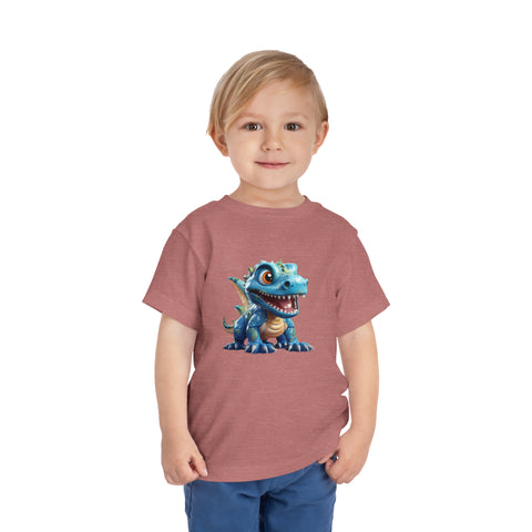 Toddler Short Sleeve Dinosaur Tee