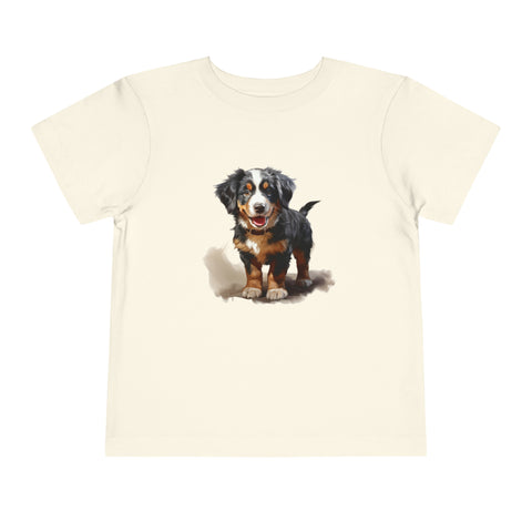 Toddler Short Sleeve Puppy Tee