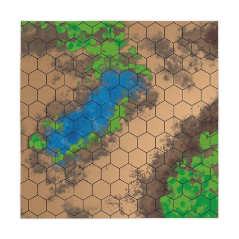 Cloth Battle Rounds Map (Mostly Dirt Version)