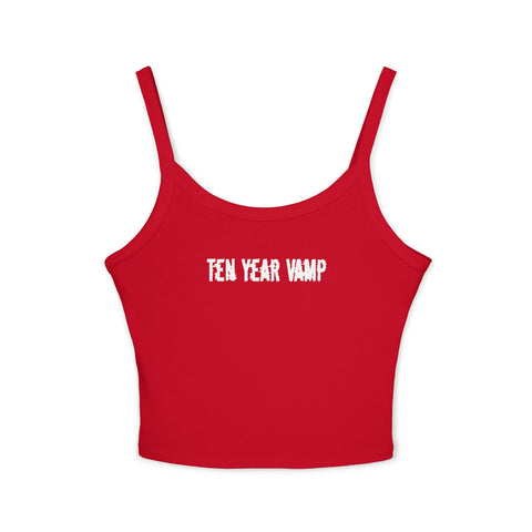 Ten Year Vamp Spaghetti Strap Tank Top