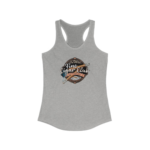 Fine Cigar Club Racerback Tank Top