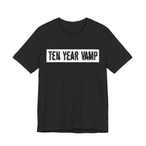 Ten Year Vamp Retro Bumpersticker Band Tee | Unisex