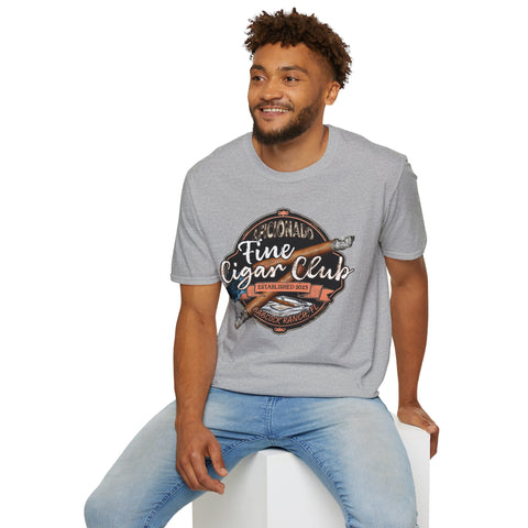 Fine Cigar Club Babcock Ranch T-Shirt (Large Logo)