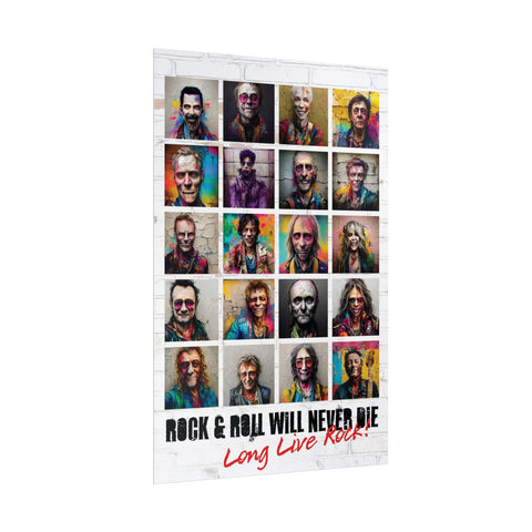 Rock & Roll Will Never Die Poster