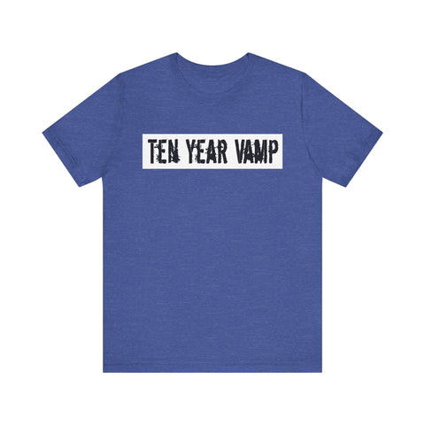 Ten Year Vamp Retro Bumpersticker Band Tee | Unisex