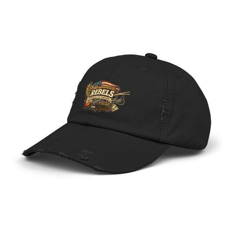 Masquerade Rebels Distressed Baseball Hat