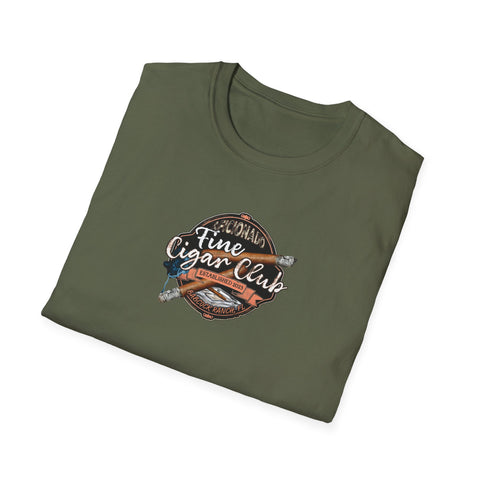 Fine Cigar Club Babcock Ranch T-Shirt (Small Logo)