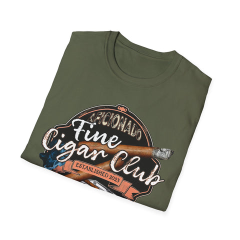 Fine Cigar Club Babcock Ranch T-Shirt (Large Logo)