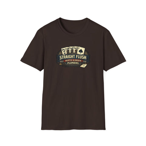 Straight Flush Plumbing T-Shirt