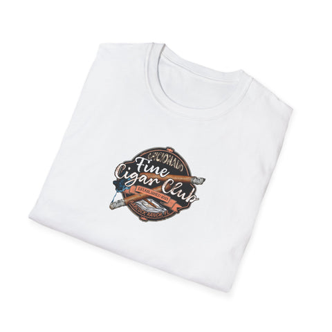 Fine Cigar Club Babcock Ranch T-Shirt (Small Logo)