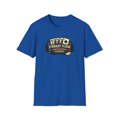 Straight Flush Plumbing T-Shirt